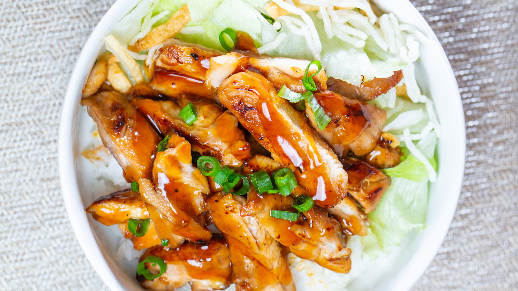 To showecare our chicken bowl. 